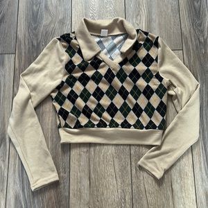 Plaid  long sleeve shirt from SHEIN size teen US 12-13y - EU 158